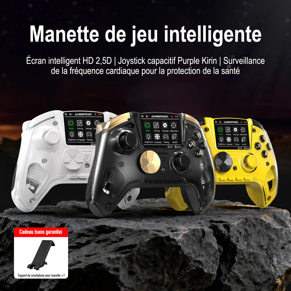RG G01 — Manette de jeu intelligente.