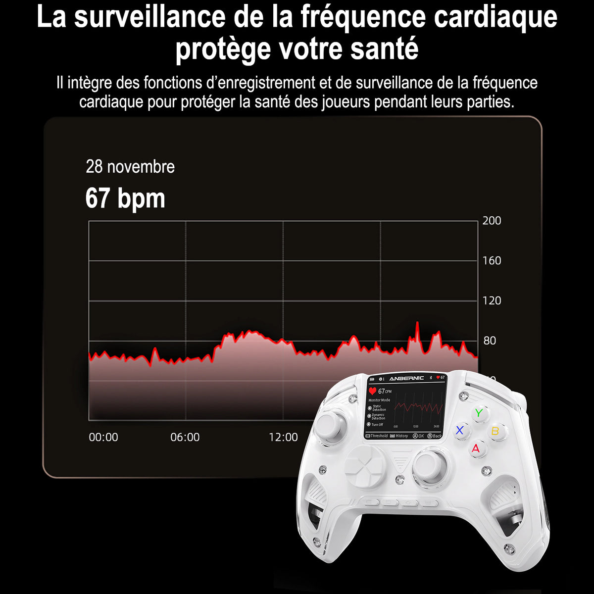 RG G01 — La surveillance de la fréquence cardiaque protège votre santé.