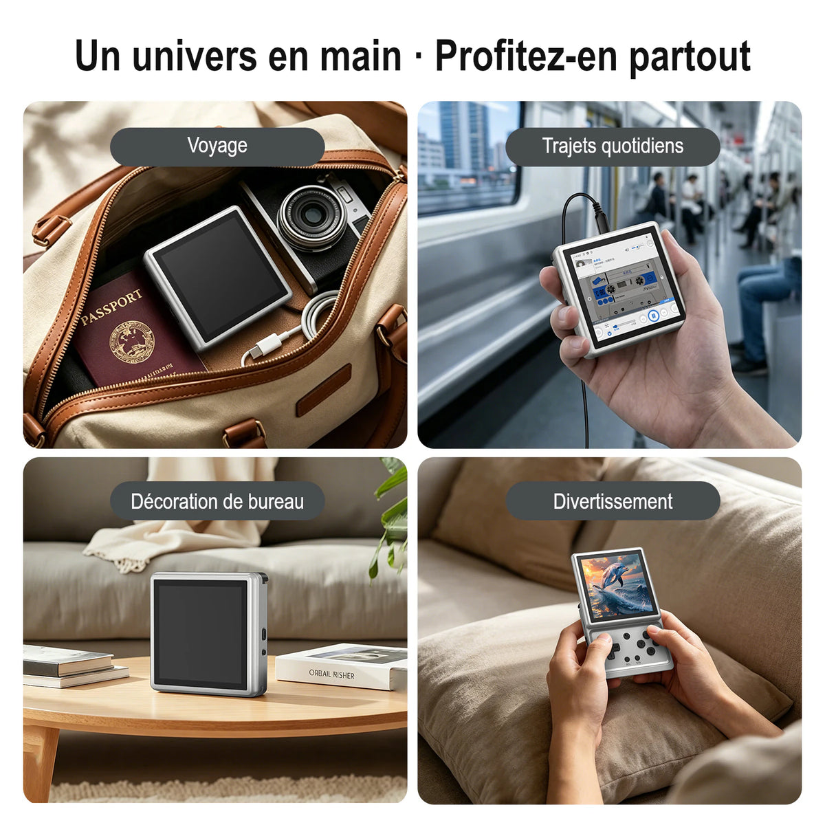 RG Rotate — Un univers en main · Profitez-en partout.