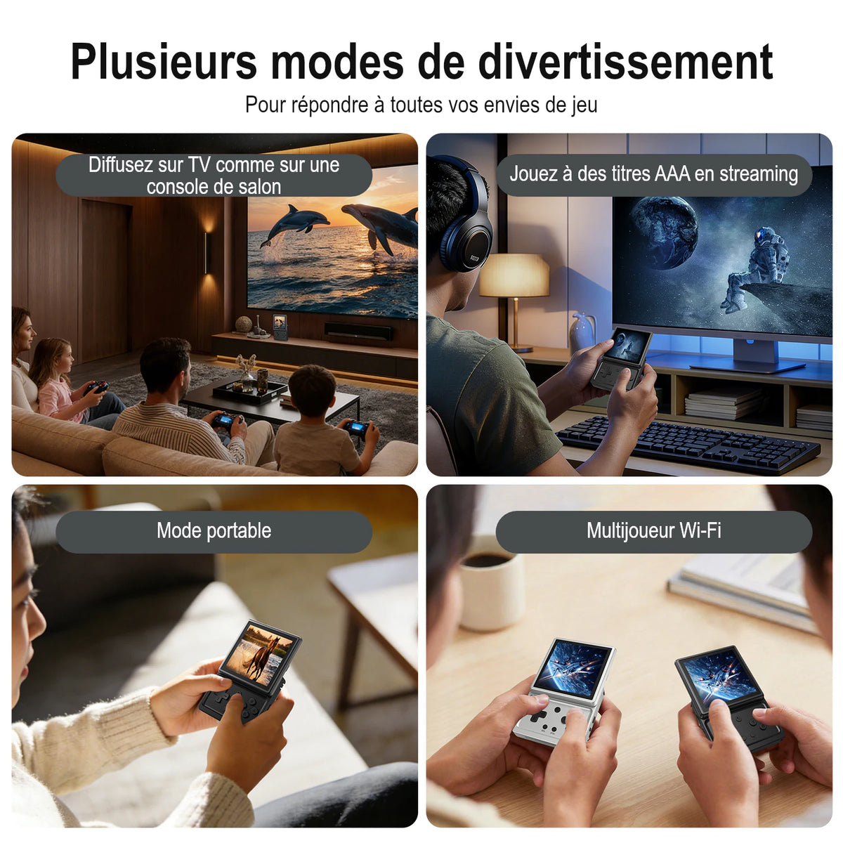 RG Rotate — Plusieurs modes de divertissement.