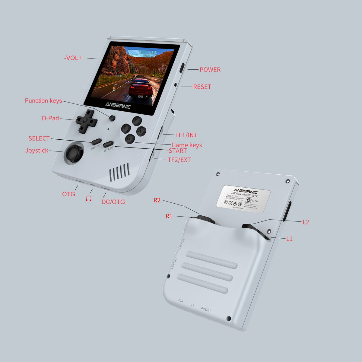 ANBERNIC RG351V — Présentation 3